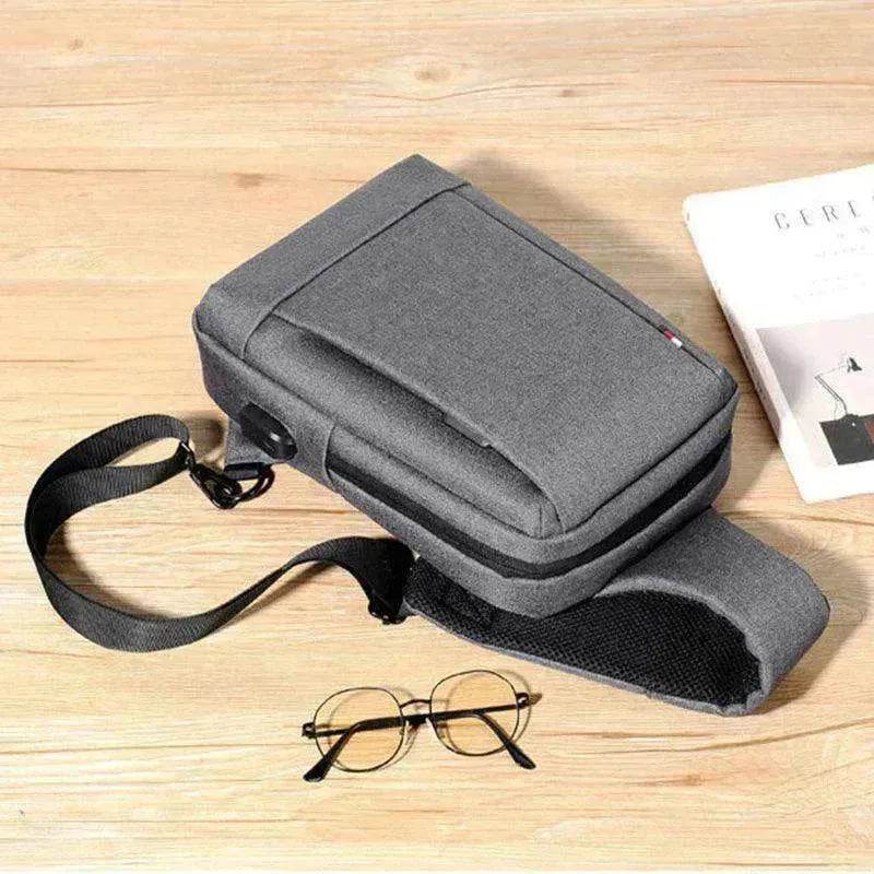 Men Chest Bag Shoulder Crossbody Sling Backpack Fanny Pack