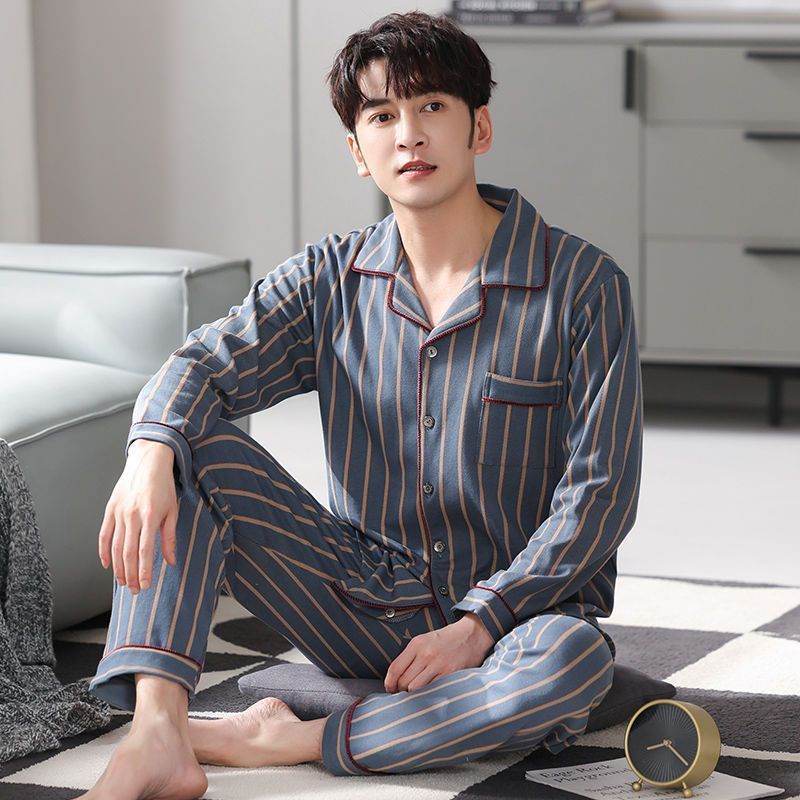 Thin Pajama Pants – Men’s Cotton Loose Home Wear for All Seasons