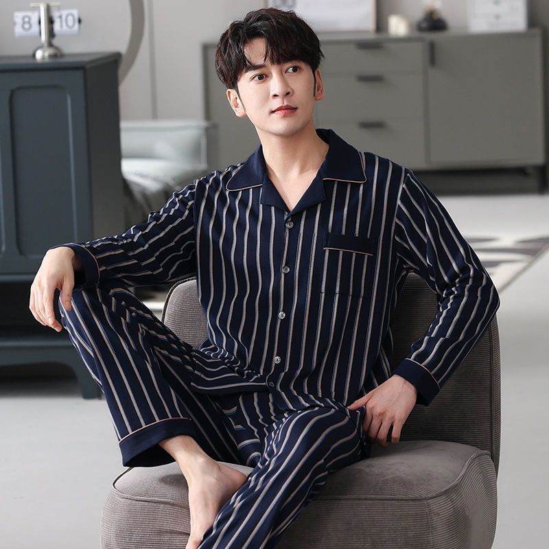 Thin Pajama Pants – Men’s Cotton Loose Home Wear for All Seasons