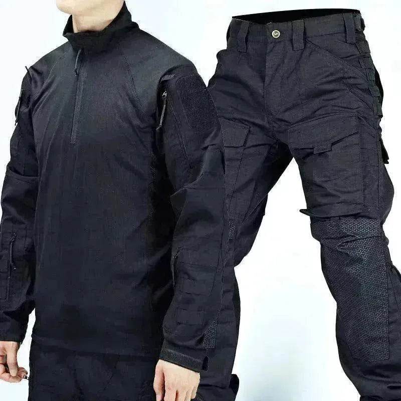 Men's Long Sleeve Spring And Autumn Training Wear Camouflage Suit