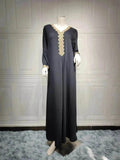 Middle East Arab  Women's Wear Swing Dress