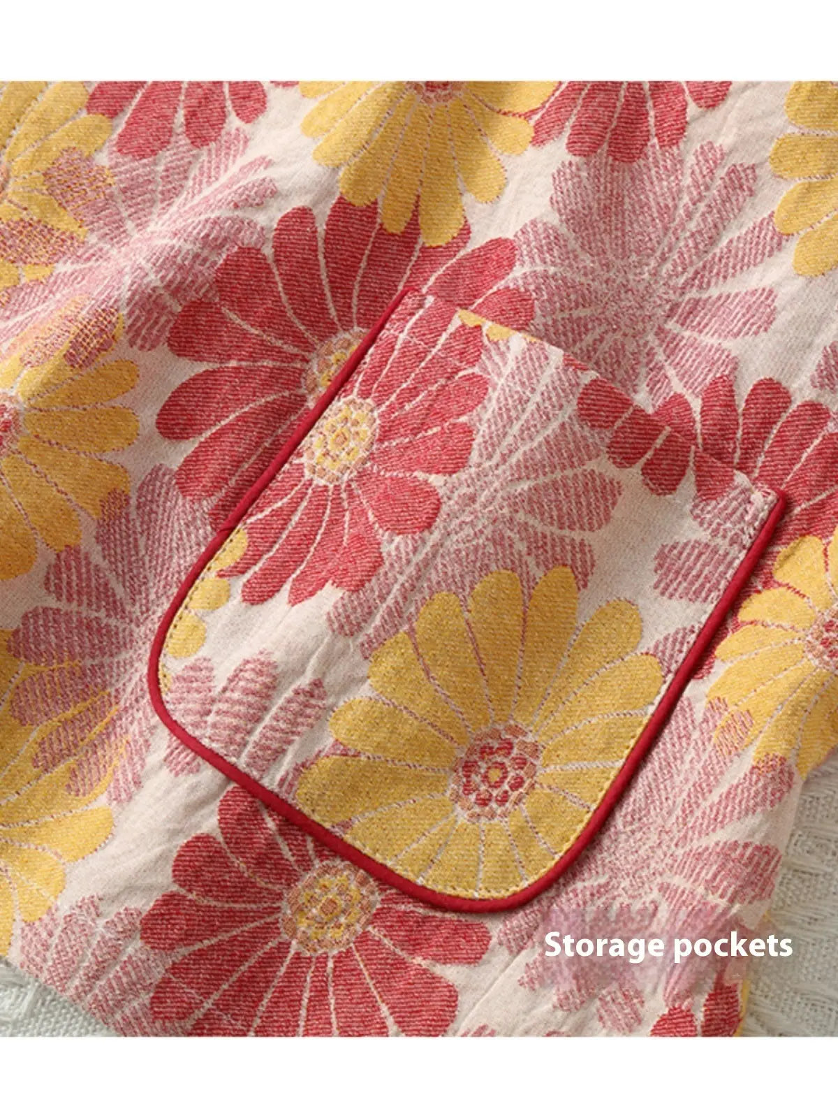 New Chinese Style Spring And Autumn Double Pure Cotton Gauze Pajamas For Women
