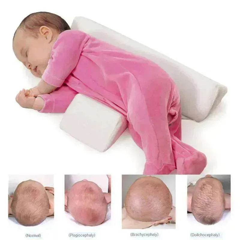 Newborn Baby Anti rollover Side Sleeping Triangle Pillow