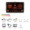 Smart All-in-one car Navigation player 2 64 Central Car Control, GPS, Phone-mirror link, Music Player, Rear View Camera, Global Weather Display, FM/RDS Radio, Driving Recorder Built-in wifi Connection