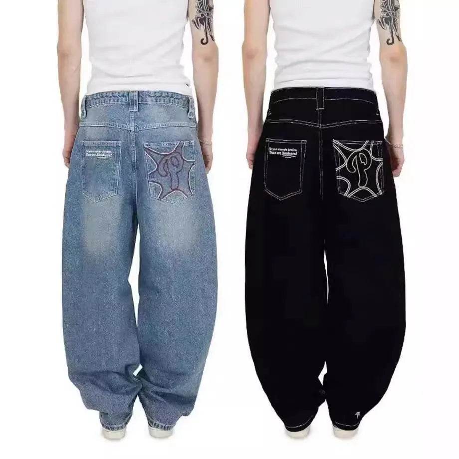 Baggy Jeans – Hip Hop Denim Pants for Men & Women