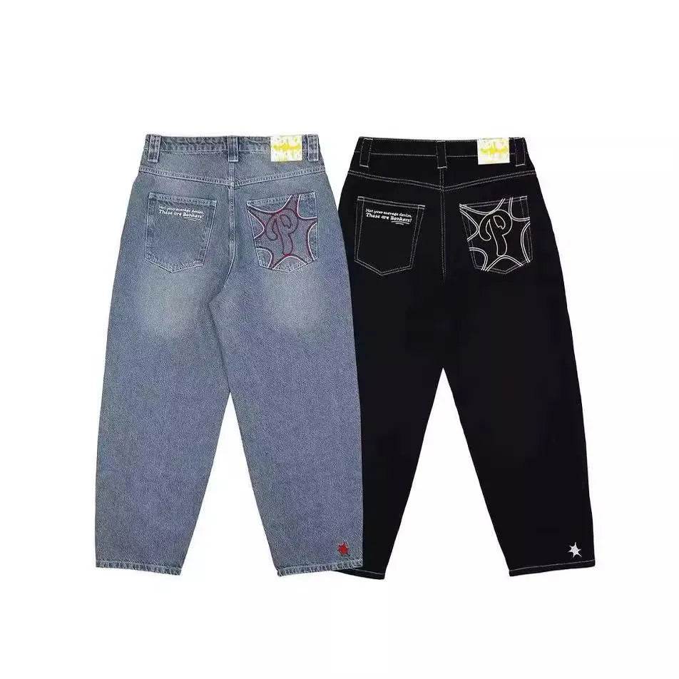 Baggy Jeans – Hip Hop Denim Pants for Men & Women