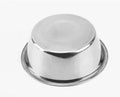 Pet pots, stainless tanks, dog bowls, feeding supplies.