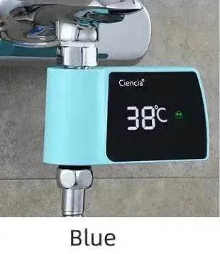 Plastic Visual Shower Faucet No Power Consumption Water Thermometer Bath