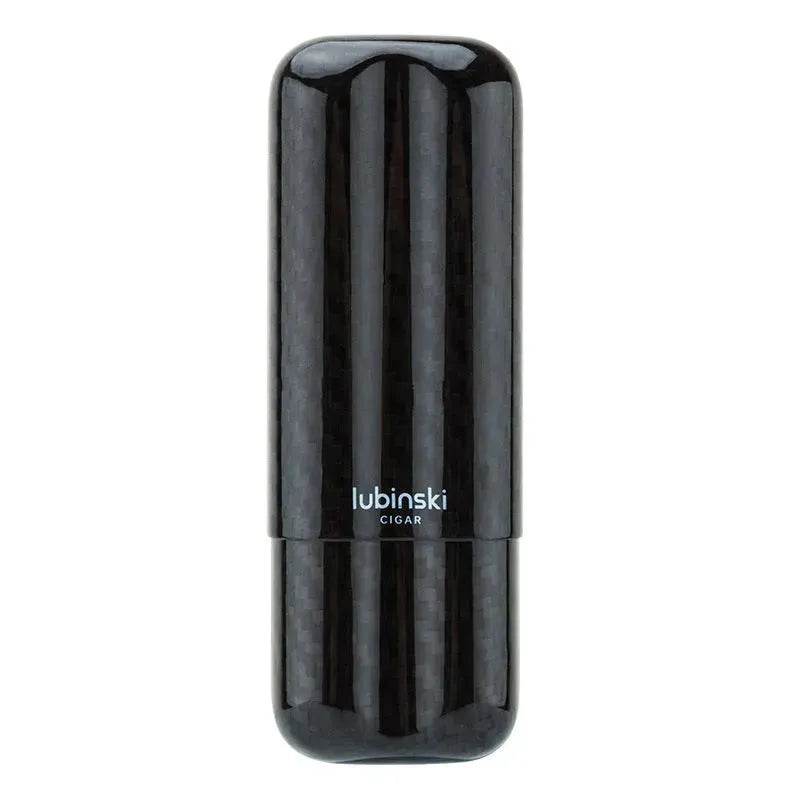 Portable Carbon fibre Travel Cigar case.