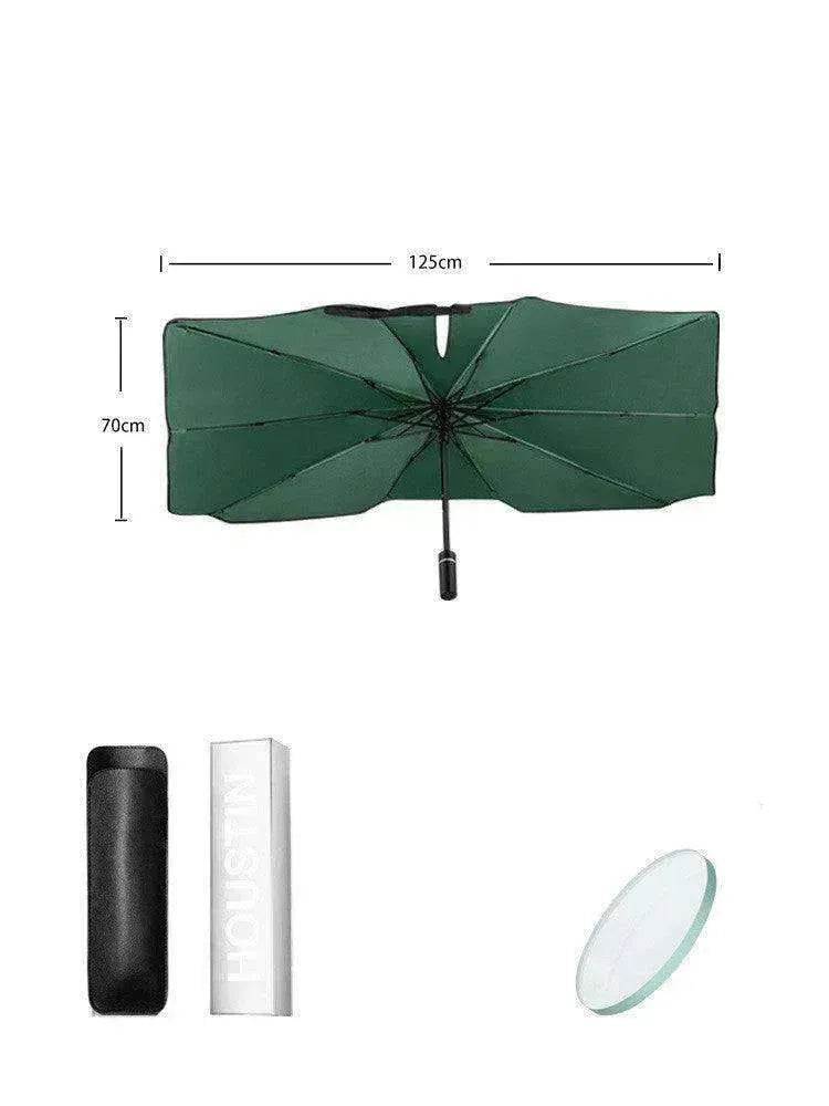 Portable Rain & Sun Umbrella: Super Strong SPF!