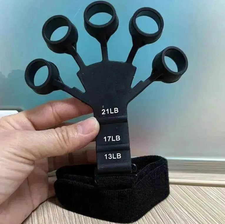 Silicone Strength Trainer Finger Resistance Belt Stretcher