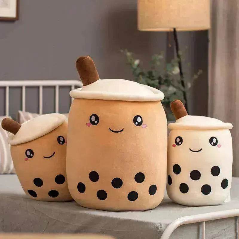 Soft Boba Milk Tea Plushie - Fruit Shape