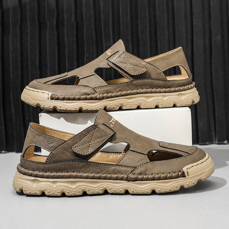 Soft Bottom Sandals Outdoor Sports Two-way Wear Men's Breathable Shoes
