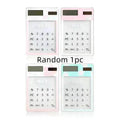 Solar Energy Mini Portable Calculator School Supplies Kawaii