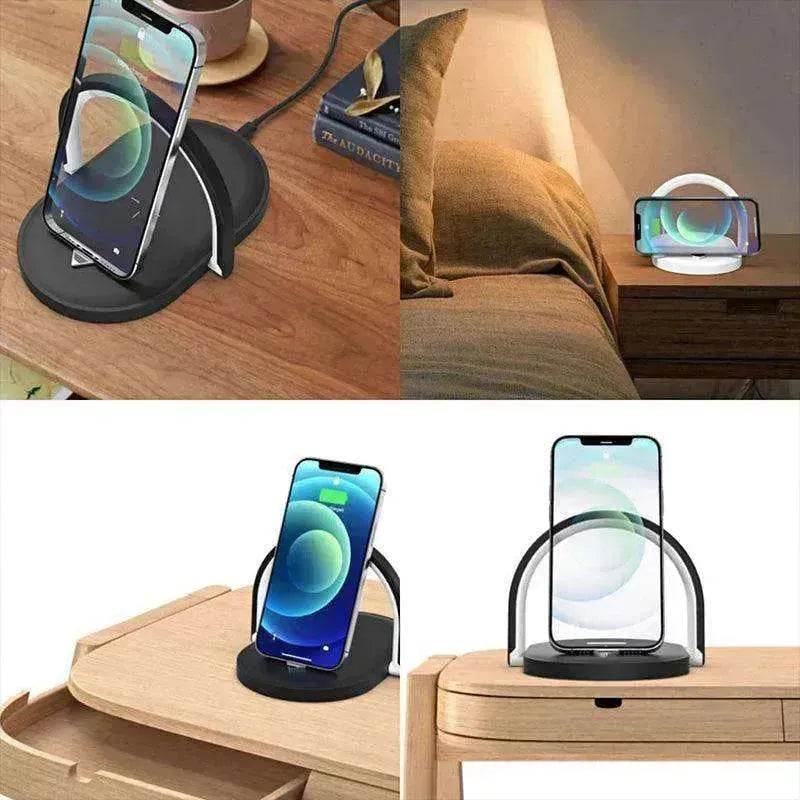 Stonego 3-in-1 Charger & Lamp: Fast 15W Charge