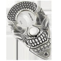 Stylish And Simple Stainless Steel Sharp Gothic  Cigar Cutter