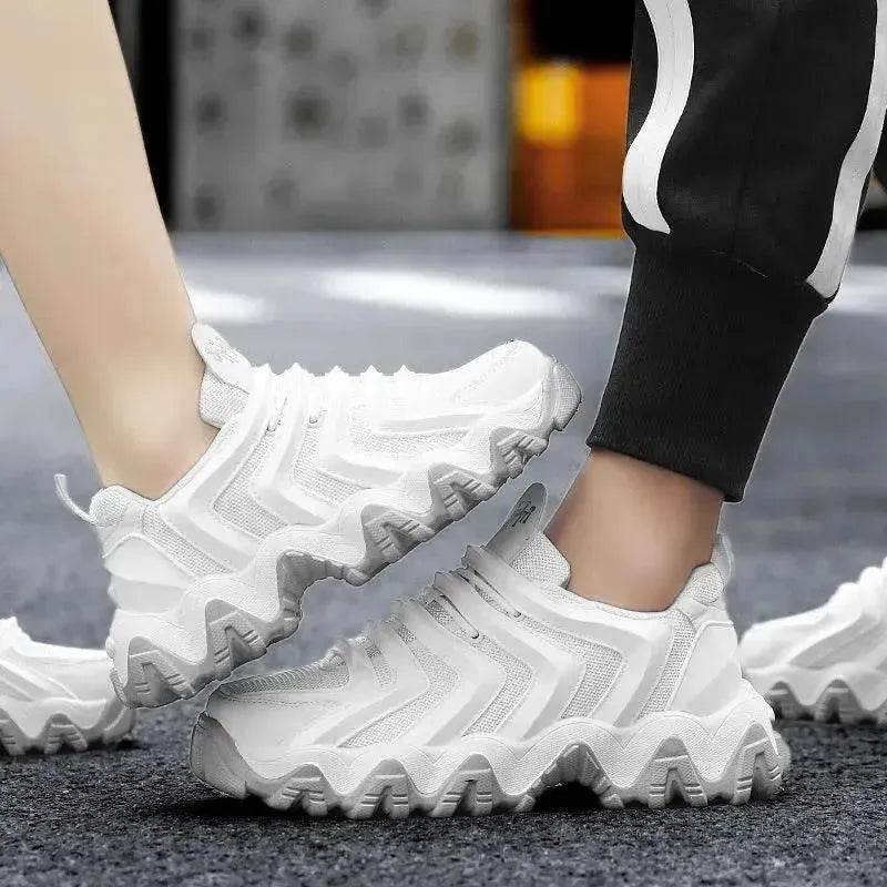 Summer Couple White Shoes Old Shoes Casual Shoes