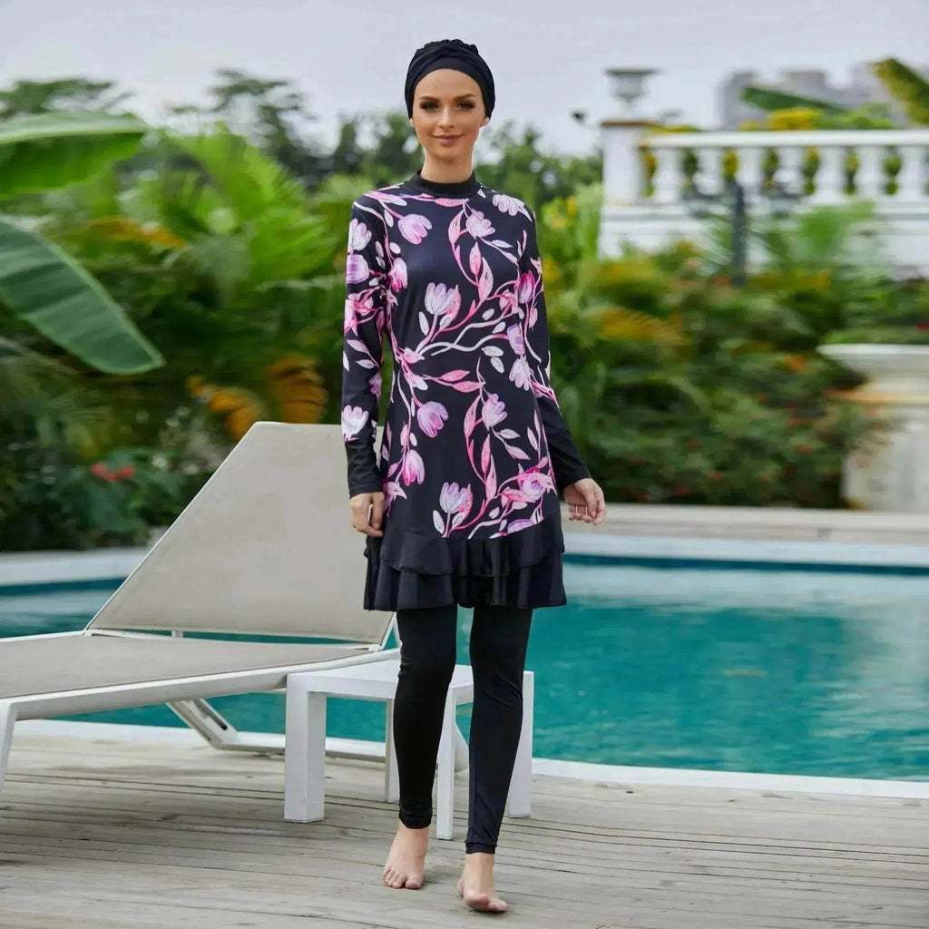 Swimsuit Arab  Burkini Large Size Conservative Female