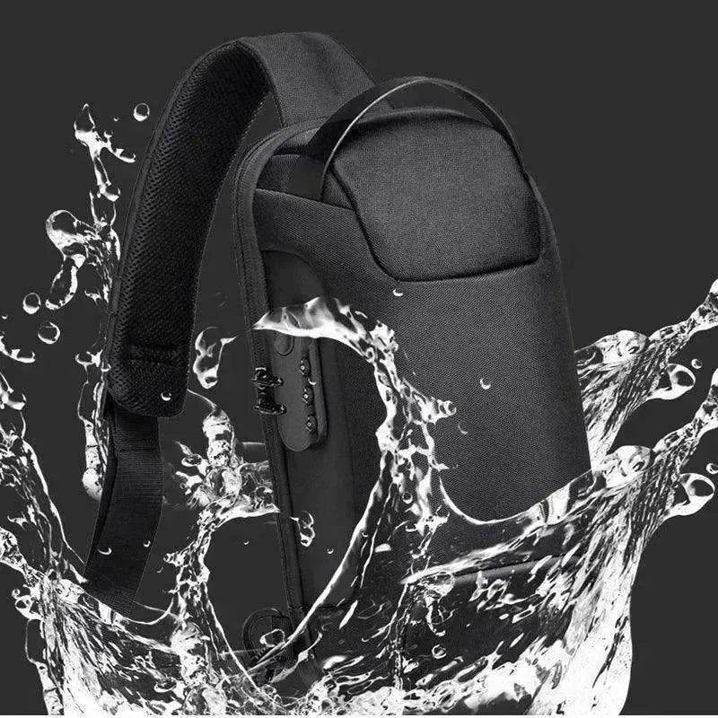 Waterproof USB Anti-theft Bag Oxford Sling Laptop Backpack