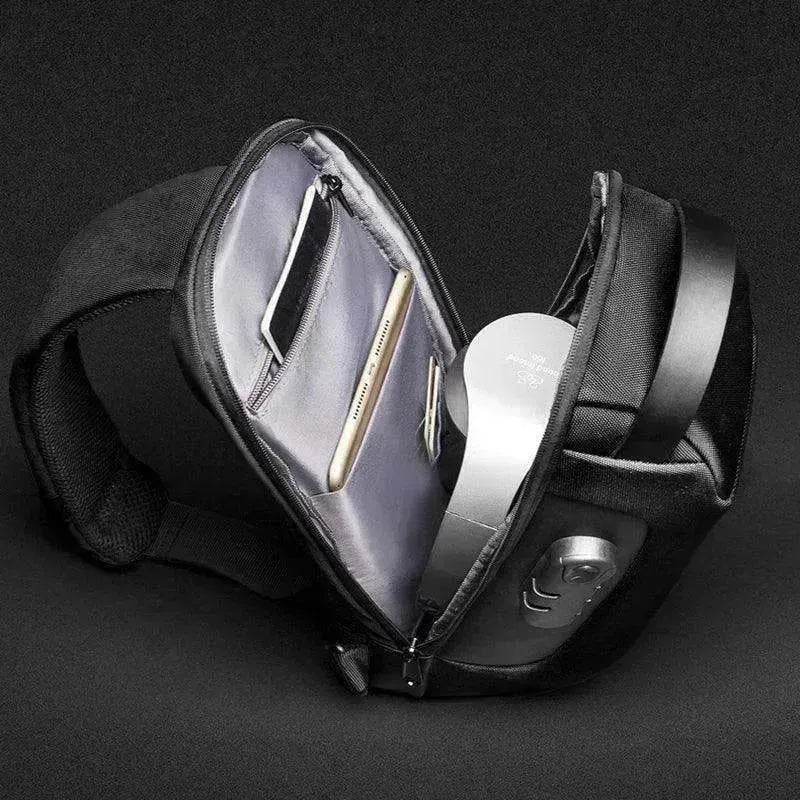 Waterproof USB Anti-theft Bag Oxford Sling Laptop Backpack
