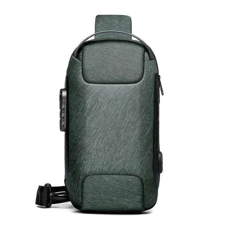 Waterproof USB Anti-theft Bag Oxford Sling Laptop Backpack