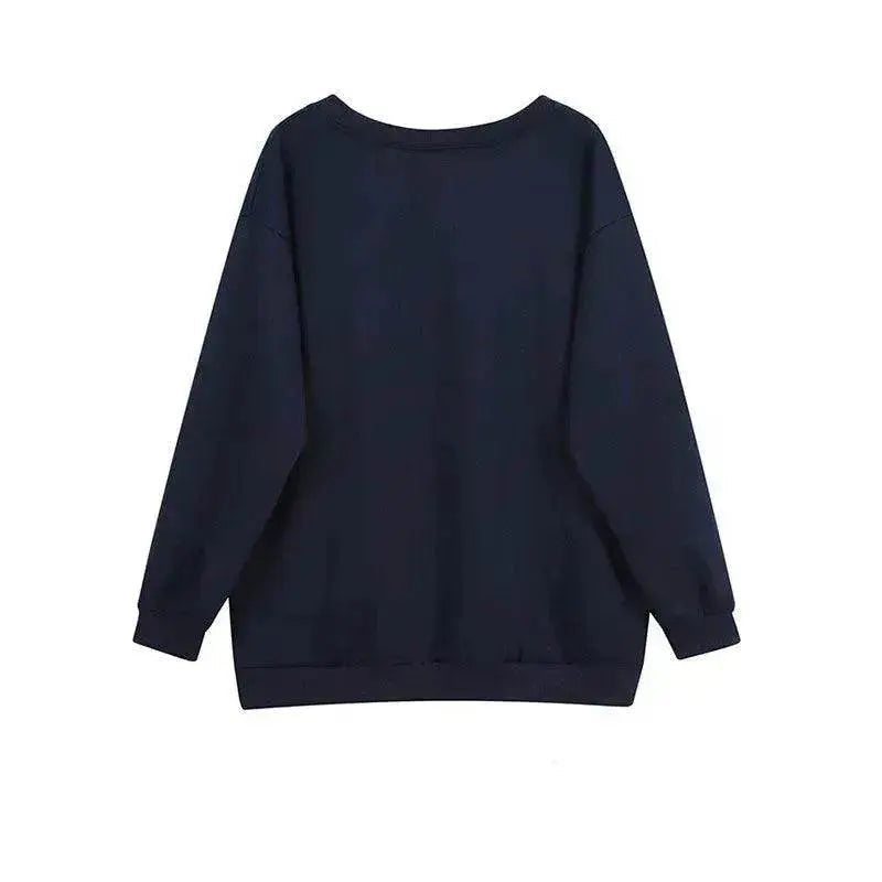 Women's Fashion Loose Mid-length Jacket Lining Set