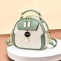Women's Fashion Simple Embossed Shoulder Bag