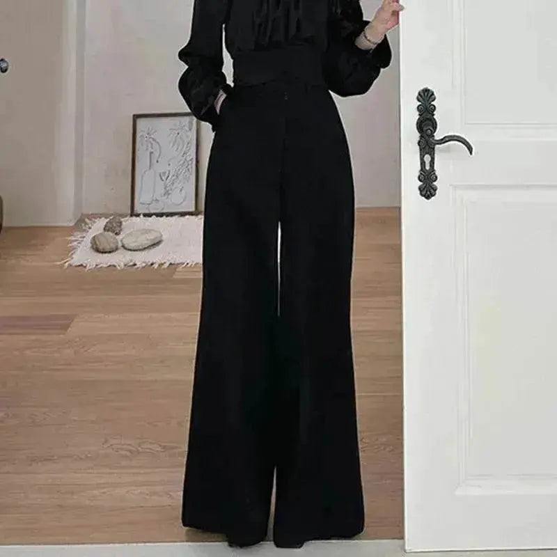 Women's Hanging Wide Leg Mopping Casual Pants