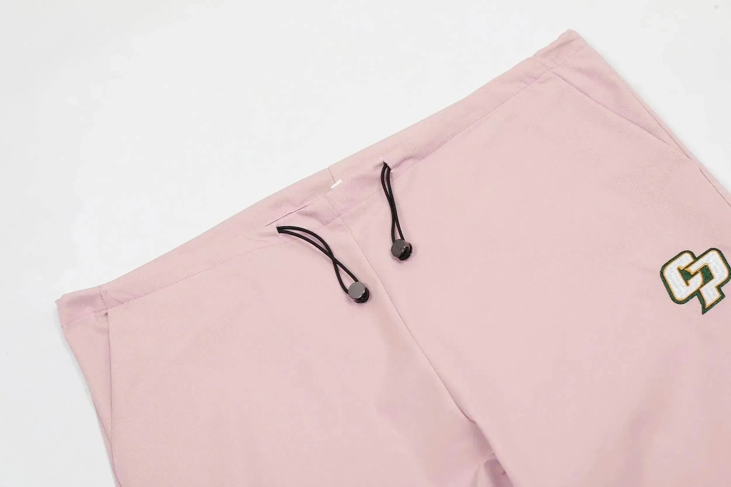 Women's Retro Pleated Pink Overalls