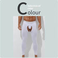 Men's Fall Winter Open Crotch Thermal Pants Long John underwear