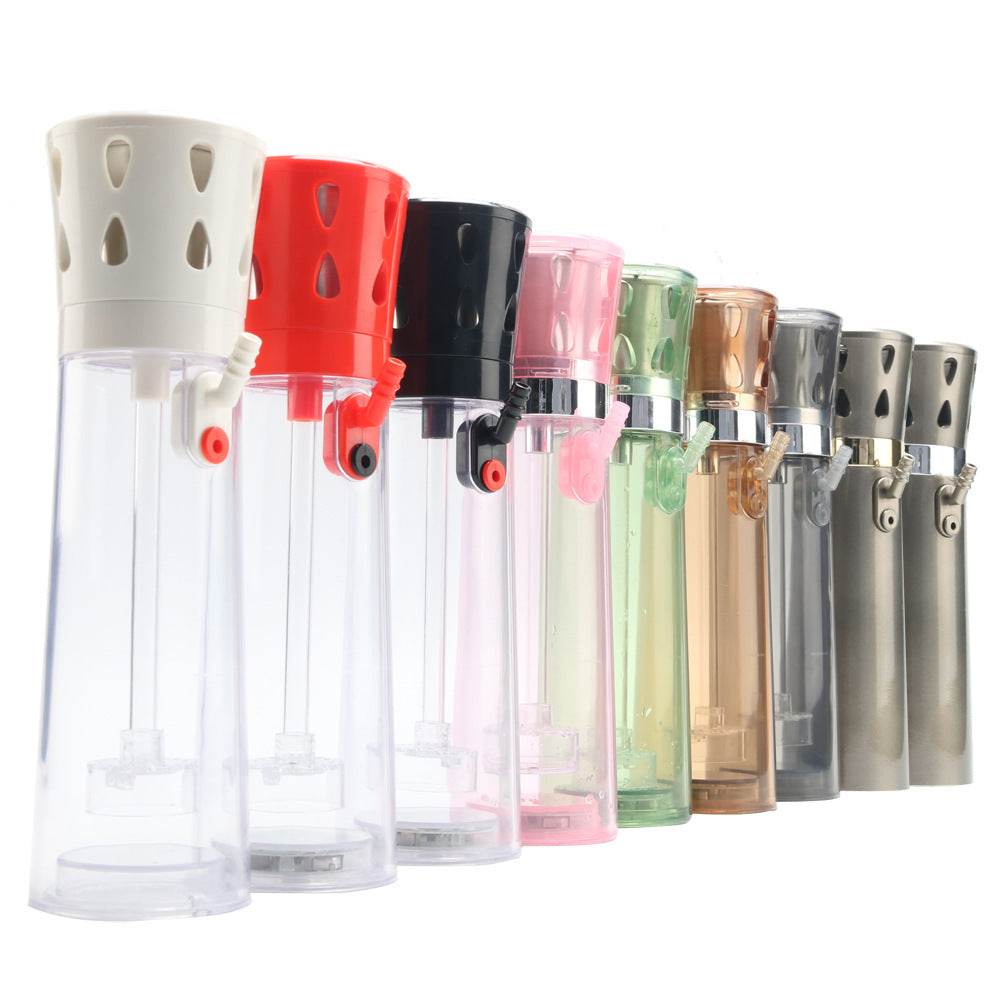 Portable Car Anti-tropical Hook Can Be Held With LED Light Plastic Hookah Set