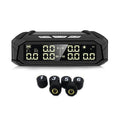 Auto Solar External Tire Pressure Monitor 6 Tire RV Trucks Car Vehicle