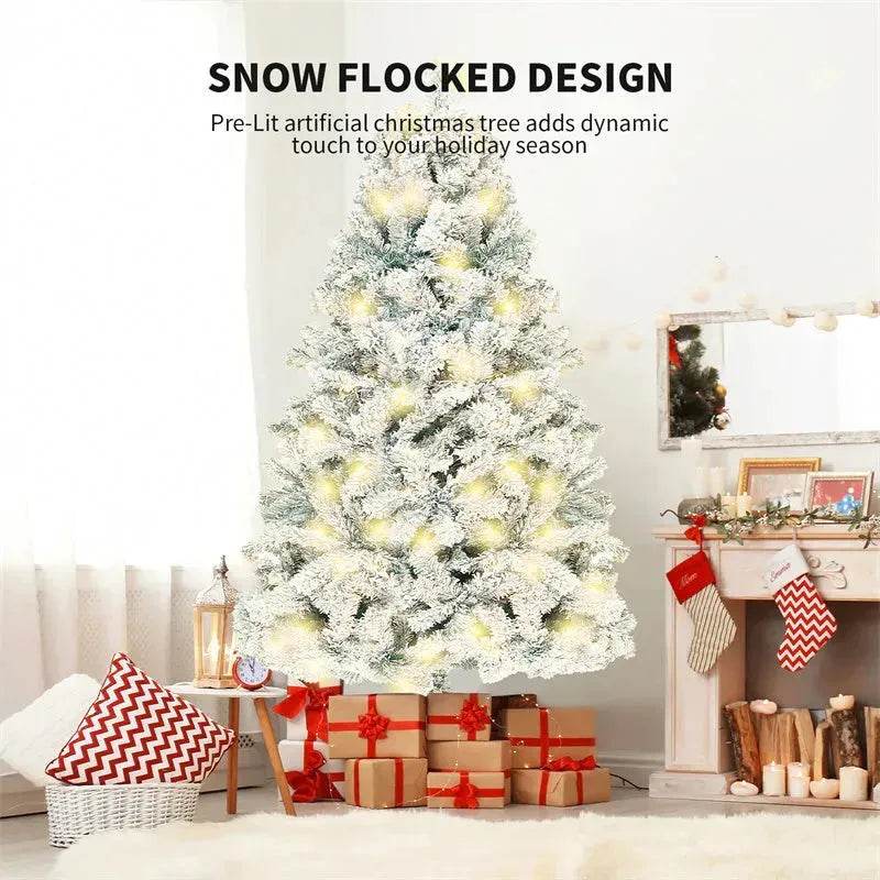 More Discount  Off Christmas Tree PVC Artificial Snow Christmas Tree Mall Window Decoration Tree Cedar Christmas Tree Christmas Decoration Supplies