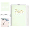 365-day Daily Planner Self-discipline And Clock-in Student Journal Notebook