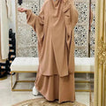 Casual  Plain Umrah and Haji Abaya Robe Dress for ArabArab Middle East Women