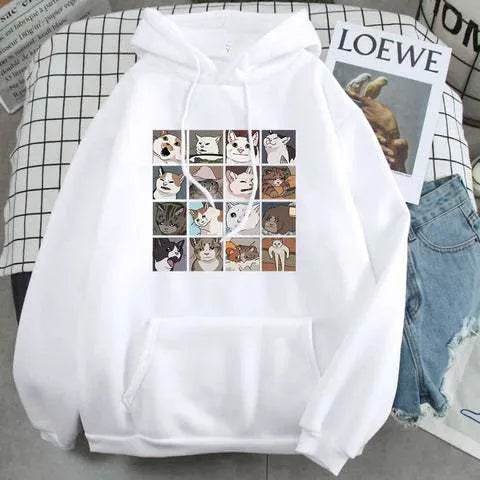 Women's Personalized Harajuku Sweatshirt Loose Plus Size