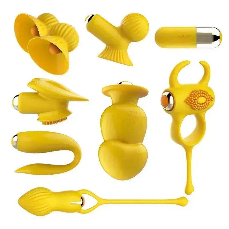 Thunder Storm Seven Torture Multi-functional Toys Kit For Women