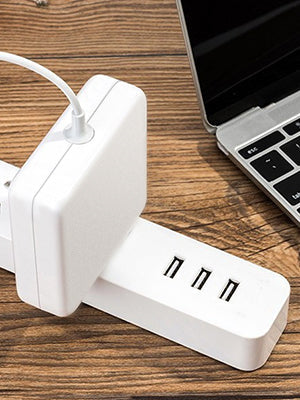 bftech mac pro charger 85w superior heat control power adapter magsafe 2 magnetic t-tip (a1424) laptop replacement for macbook pro 13/15 /17 inch
