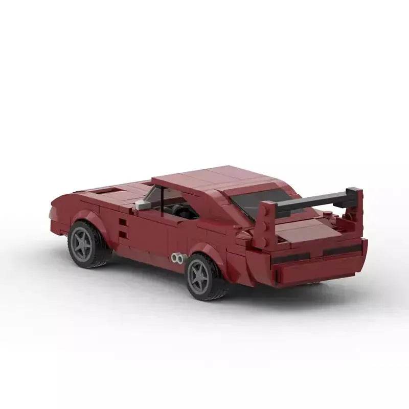 Building Blocks Assembled Racing Toy