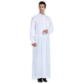 Fashionable and Elegant Arab Contemporary Middle Eastern Men's Robe Moroccan Men's Jalabiya