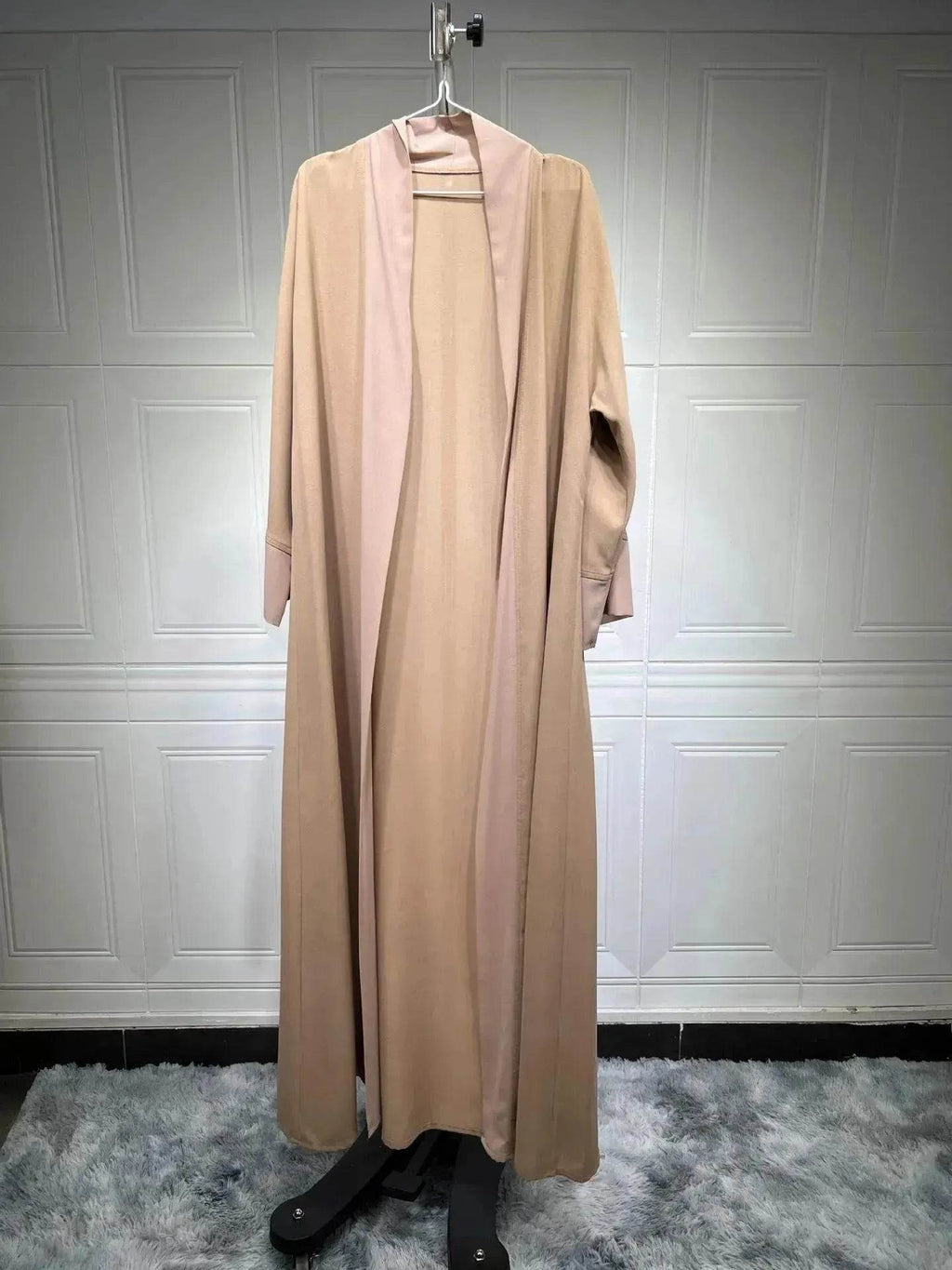 Arab  Cardigan Coat Chiffon Patchwork