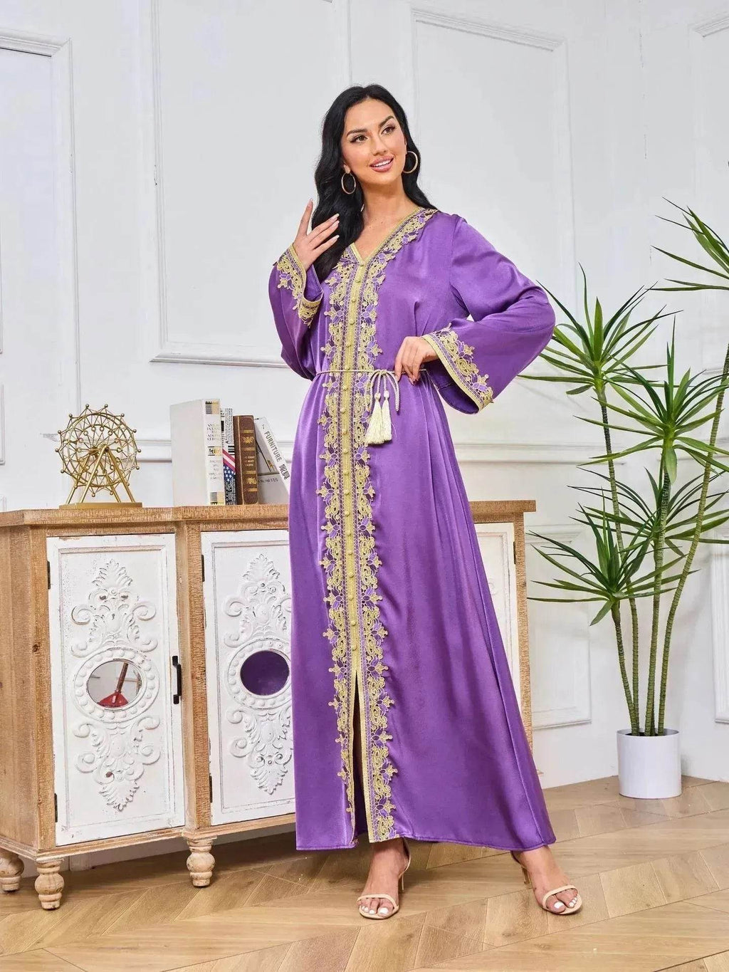 Arab Fashion Dress Ethnic Style