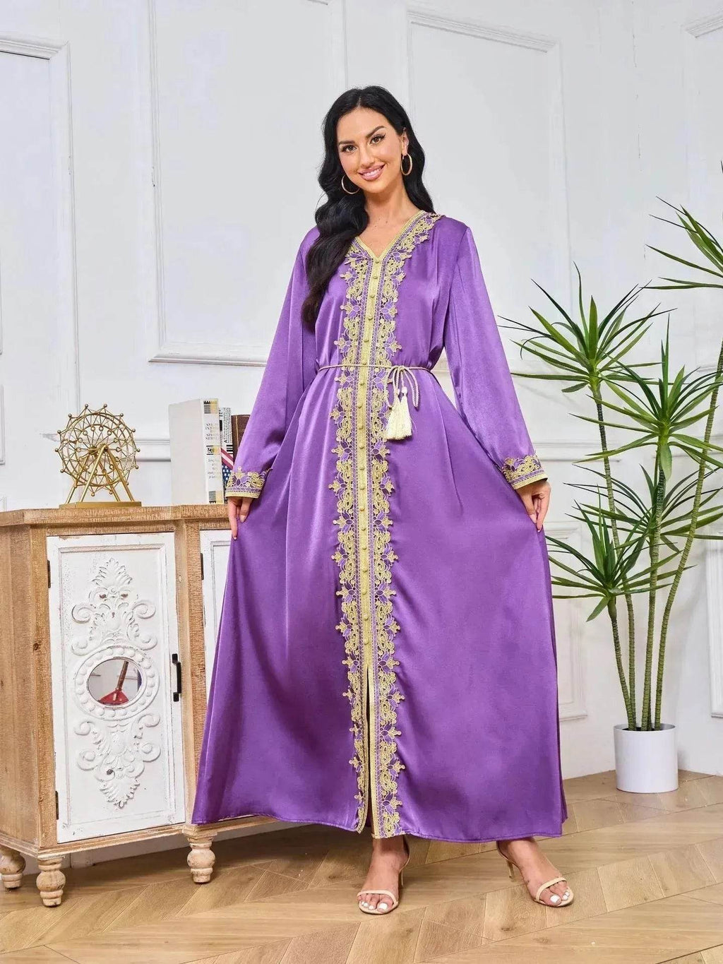 Arab Fashion Dress Ethnic Style