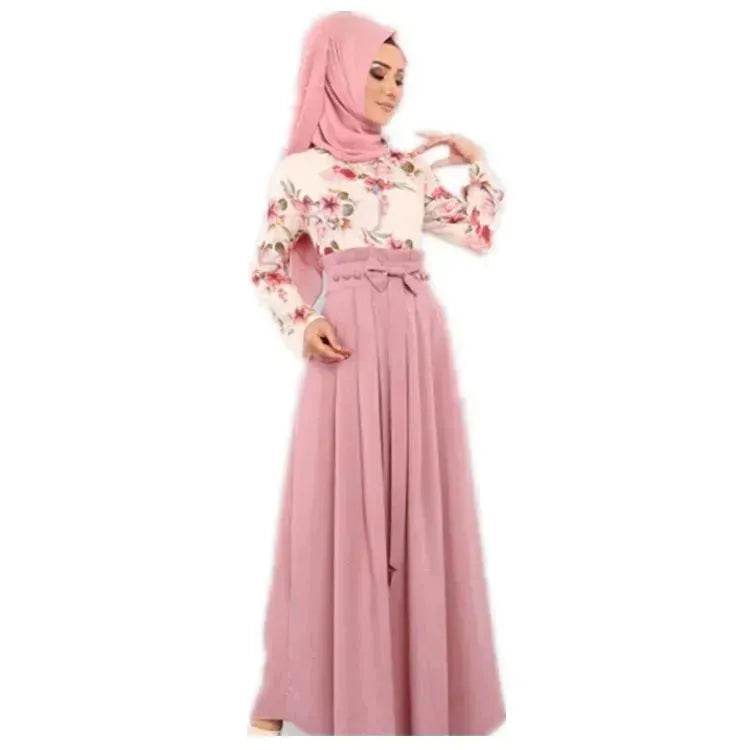 Arab  Print Dress Arab Hot Style