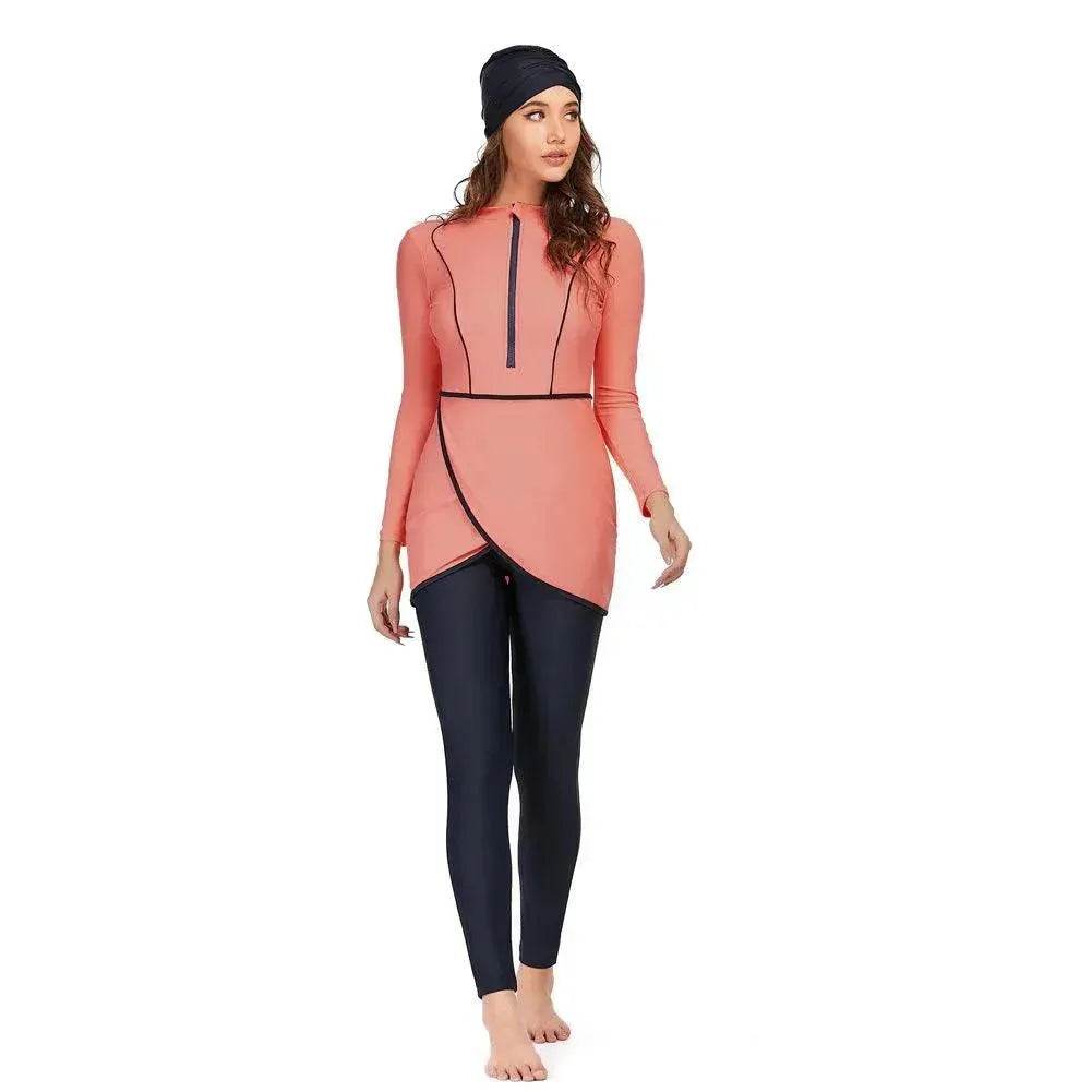 Arab  Swimsuit 3piece Long Sleeve Pants