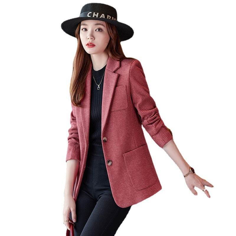 Professional office Business Tweed Blazer Women