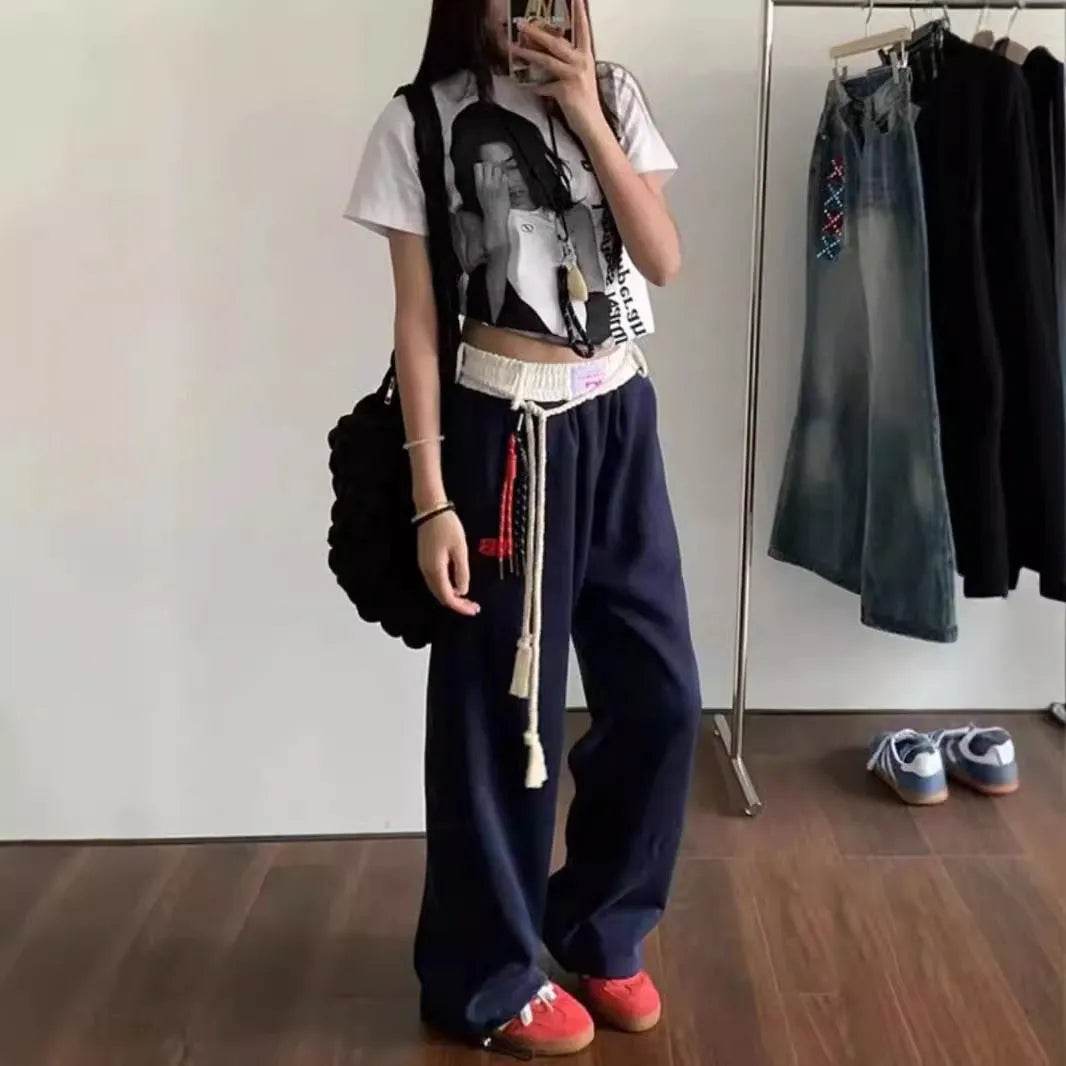 Sweatpant Women – High Waist Japanese & Korean Casual Pants