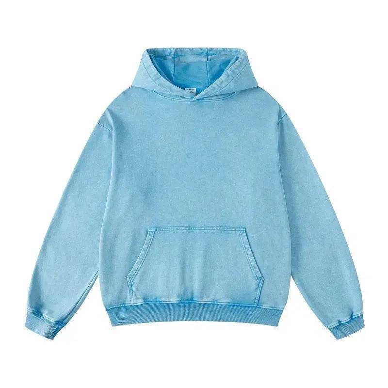 Fall Winter Thick Pullover Hoodie Sweatshirts For Men
