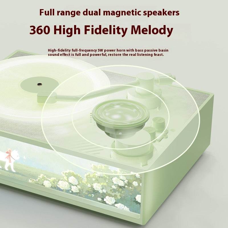 Upgraded 5.3 Wireless Rosemary Atomic Bluetooth Speaker