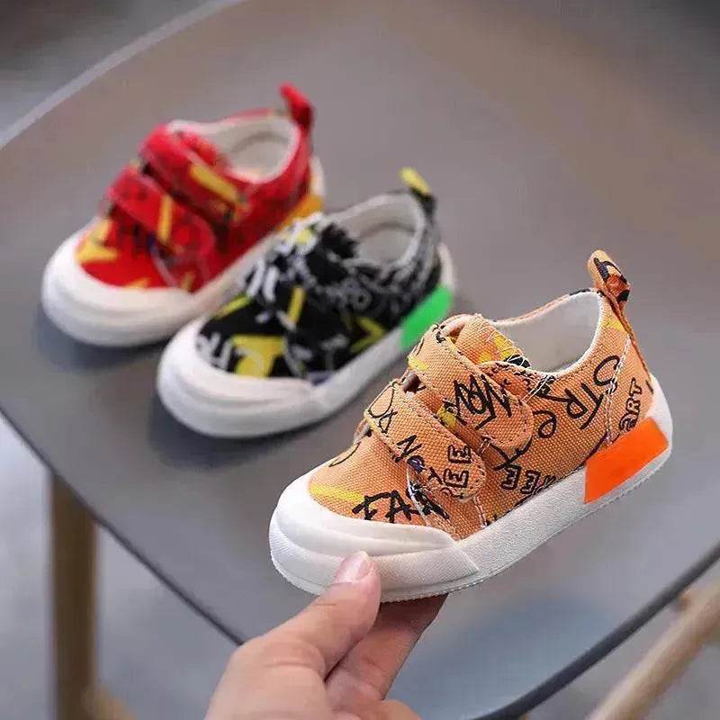 Canvas Baby Footwear - Baby Shoes 0-2 Years Old Girl/Boys Sneakers